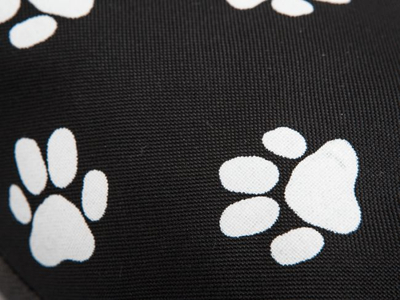 Dyshek për qen Hobbydog Mattress Eco Prestige R2, codura, shkumë poliuretani, i zi me putra
