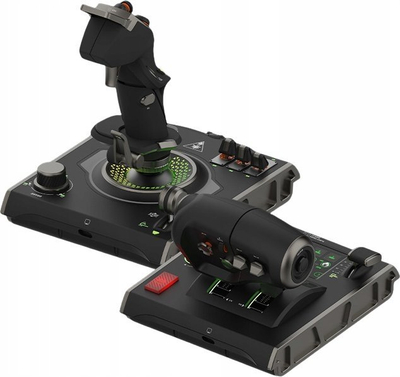 Joystick HOTAS Turtle Beach VelocityOne Flightdeck, me throttle, me ekran me prekje, i zi