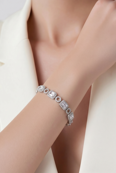 Dorëzore Elegante me Gurë Zircon