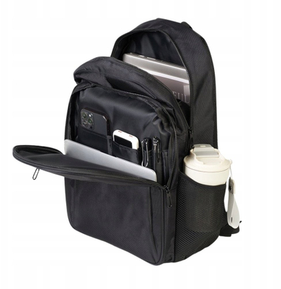 Çantë shpine laptopi Vention, 20L, për 15.6", material kundra ujit, e zezë