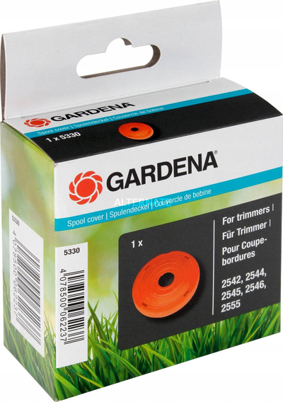 Kapak bobine për trimmer Gardena 05330, pjesë origjinale këmbimi, plastik, portokalli