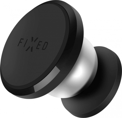 Mbajtës magnetik për makinë Fixed Icon Flex Mini, universal, me organizues kablli, i zi