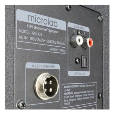 Звучници Microlab SOLO 5, Bluetooth, за PC, црни