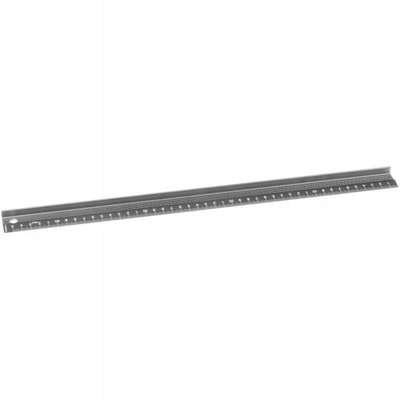 Мерна и сечачка линијарa Dahle Cutting, 45 cm, заштита од дамки, противлизгачка, црна