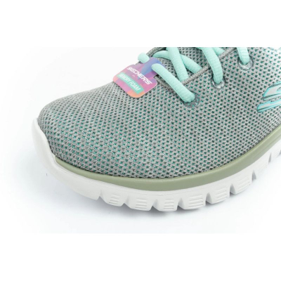 Патики Skechers Graceful Twisted Fortune W 12614 GYMN, Memory Foam, сиви