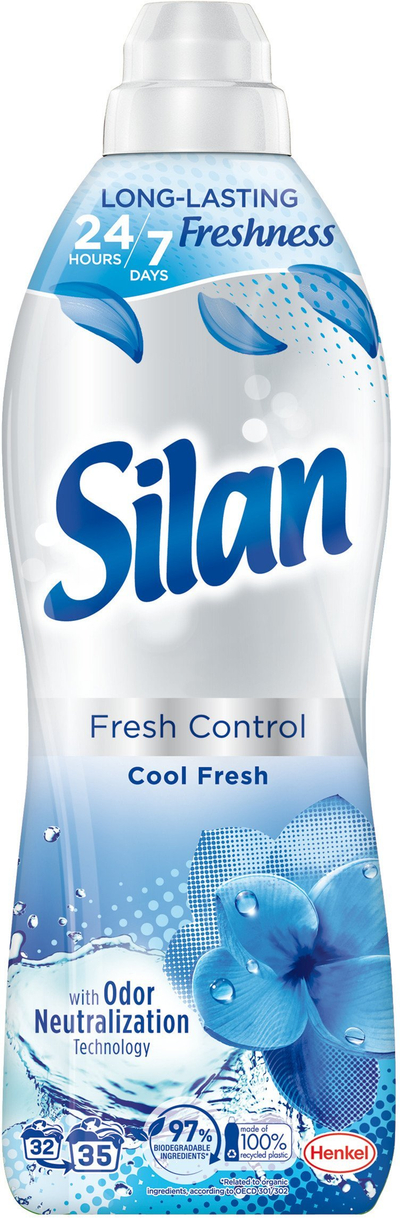 Омекнувач за алишта Silan Cool Fresh, 770 ml, свеж мирис