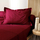 Jastëkçorja Douceur d'intérieur Cotton, 50x70 cm, 100% pambuk, burgundy
