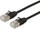 Kabllo rrjeti Equip Patch Cable Cat6A, S/FTP Slim 1m, RJ45, e zezë
