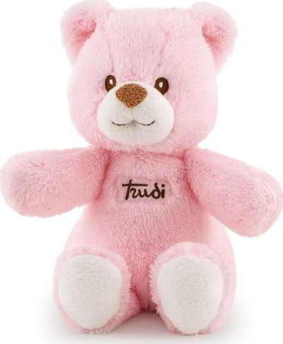 Arush pelushi Trudi Cremino Bear, i butë, rozë