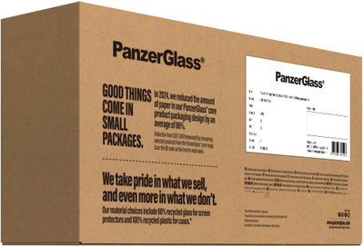 Xham mbrojtës PanzerGlass Privacy, iPhone 17e 16e 14 13 13 Pro, Ultra Wide Fit, transparent