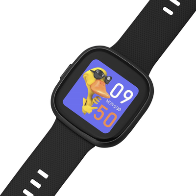 Ora e zgjuar për kalamaj Garett Kids Fit, ekran 1.4" IPS, Bluetooth, e zezë