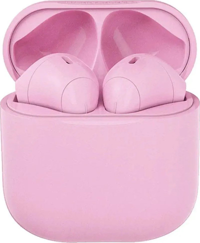 Безжични слушалки Happy Plugs Joy, True Wireless, 29 часа батерија, розова