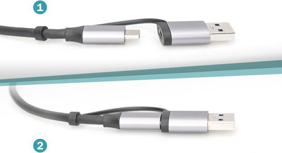 Мрежен адаптер Digitus DN-3028, 2.5 Gbit/s, USB 3.0 Type A, сив