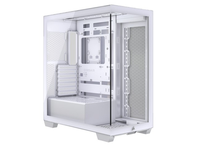 Kullë PC CORSAIR 3500X, Mid Tower, xham i temperuar, e bardhë