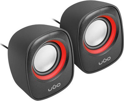 Altoparlantë kompjuteri uGo Tamu S100 2.0 UGL-1790, USB, stereo 2.0, të zinj