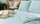 Set çarçafësh Muslin Bedding, 160x200 cm, pambuk, ngjyrë turkeze