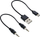 Kabllo konvertuese InLine HDMI në VGA, me audio, e zezë