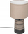 Lampë tavoline Atmosphera Ceramic, bazë qeramike, 34 cm, bezhë