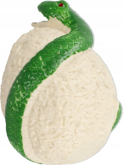 Lodër antistres MEGA CREATIVE Squeezable Snake 500747, 8 cm, shumëngjyrëshe