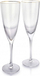 Set gotash qelqi për shampanjë Lumarko Mada Gold, 300 ml, 2 copë 
