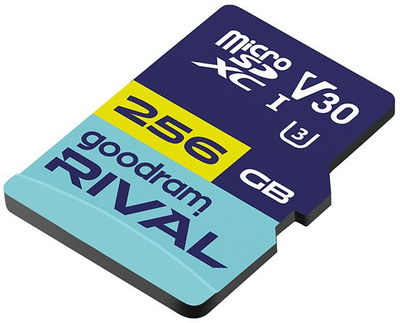 Karta e memories GoodRam Rival MicroSDXC, 256GB, Class 10 UHS-I/U3 V30