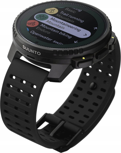 Ora sportive Suunto Vertical Solar SS050978000, GPS, energji solare, e zezë