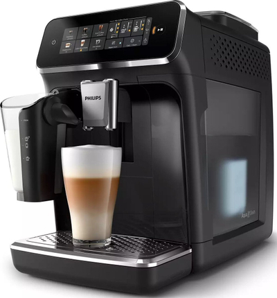 Aparat espresso Philips LatteGo EP3341/50, automatik, presion i lartë, i zi