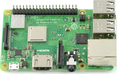 Kit zhvillimi Raspberry Pi 3B Plus, BCM2837 1.4GHz, valixhe transporti, i gjelbër