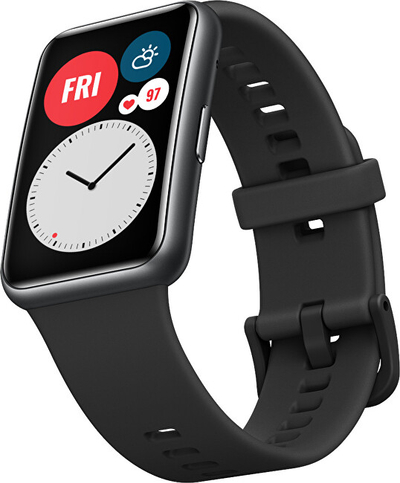Orë smart Huawei Watch Fit NEHOHUWFIX050, e zezë