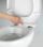 Ulese WC Wenko Premium Samos, mbyllje e butë Soft Close, sistem Fix Clip, e bardhë