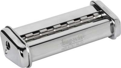 Aksesor makine makaronash Imperia New Simplex Titania Lasagnette, 12 mm, çelik inox, argjendtë