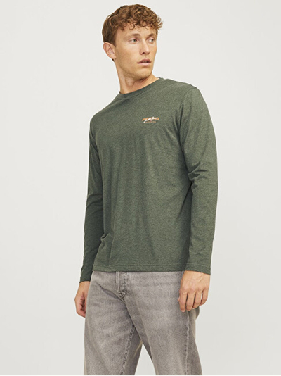 Bluzë për meshkuj Jack&Jones, e gjelbërt