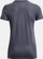 Bluzë sportive Under Armour Live Sportstyle Graphic W, pambuk me poliester, me logo të madhe, gri e errët
