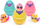 Set lodrash Spin Master Hatchimals Alive Neon Rainbow Spring Basket, 5 figura, shportë pranverore, shumëngjyrëshe