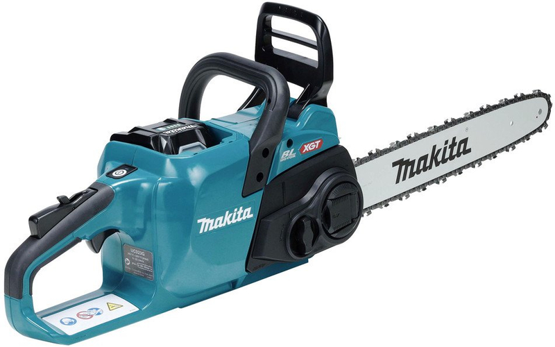 Sharrë zinxhiri pa kabllo Makita UC023GT101, 40 cm, 40V XGT 5.0Ah, jeshile