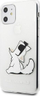 Mbulesë telefoni Karl Lagerfeld KLHCN61CFNRC, për iPhone 11, hardcase transparente, Choupette Fun