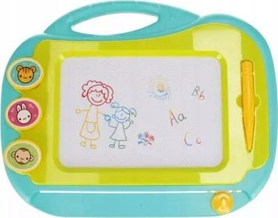 Tabelë vizatimi magnetike Mega Creative Magnetic Drawing Board Set, 43x34x4 cm, shumëngjyrëshe