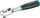 Çelës racë Hazet 863HPS, 1/4", 116mm, zi blu