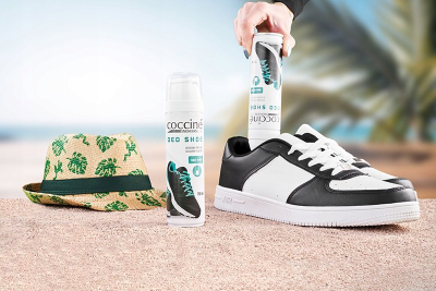 Deodorant këpucësh Coccine Sneakers Deo Shoe Sea Wind, 150ml, transparent