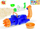 Lodër pistoletë me flluska Fun Gun Hipo, 19cm, me bateri, 50ml lëng