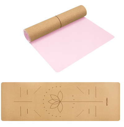 Tapet yoga Spokey SAVASANA, tapë natyrale, 0.4 cm, bezhë