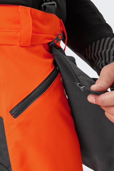 Pantallona pune Helly Hansen ALNA 2.0 SHELL CONS PANT CL 2, nr. 58, me reflekse, të zeza