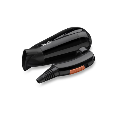 Tharëse flokësh BaByliss 5344E, 2000W, dorezë e palosshme, e zezë