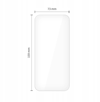 Xham mbrojtës Spigen Tech-Protect Glass Fit+, iPhone 16 Pro Max 17 Pro Max, set 2 copë, transparent