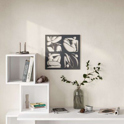 Dekor metalik Decortie Aitus 45 x 45cm , i zi