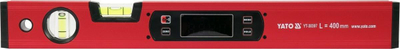 Nivel elektronik magnetik Yato YT-30397, 400mm, ekran dixhital, i argjendtë