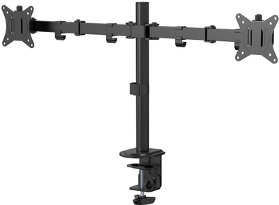 Mbajtëse monitori ESTUFF GLB227002, montim VESA, krah i lëvizshëm, e zezë