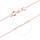 Qafore për femra Cutie Jewellery Anker Z0014, ari rozë