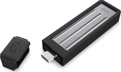 Надворешен SSD Seagate STMX2000400, 2TB, USB Type-C 3.2 Gen 2, сива
