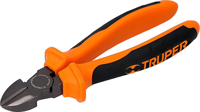 Pinca prerëse diagonale Truper Expert T202-7X, 7", e portokalltë